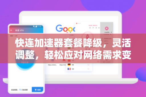 快连加速器套餐降级，灵活调整，轻松应对网络需求变化